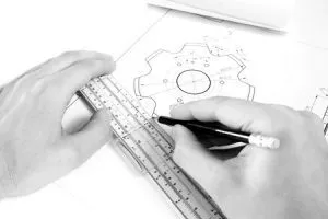 35503726 - photo hands design engineer